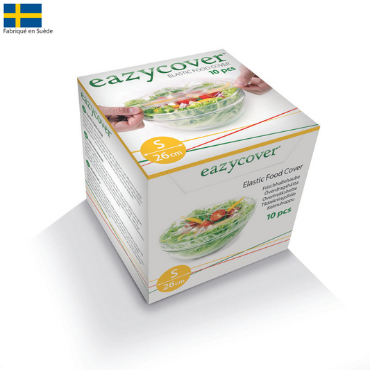 EAZYCOVER 26 cm housse alimentaire/ Boite de 9 pièces