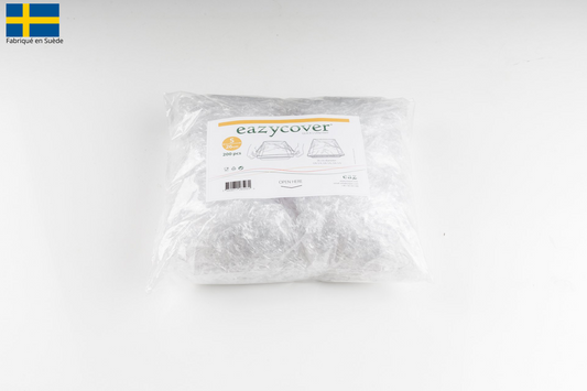 EAZYCOVER housse alimentaire 26 cm/Sac de 200 pièces