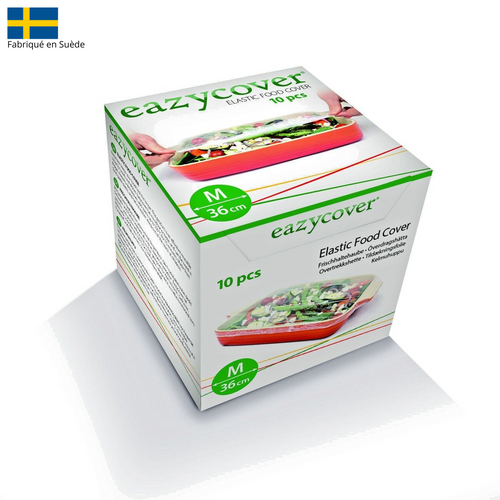 EAZYCOVER 36 cm housse alimentaire/ Boite de 10 pièces